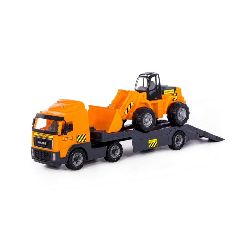 PowerTruck Truck Tieflader mit Schaufellader