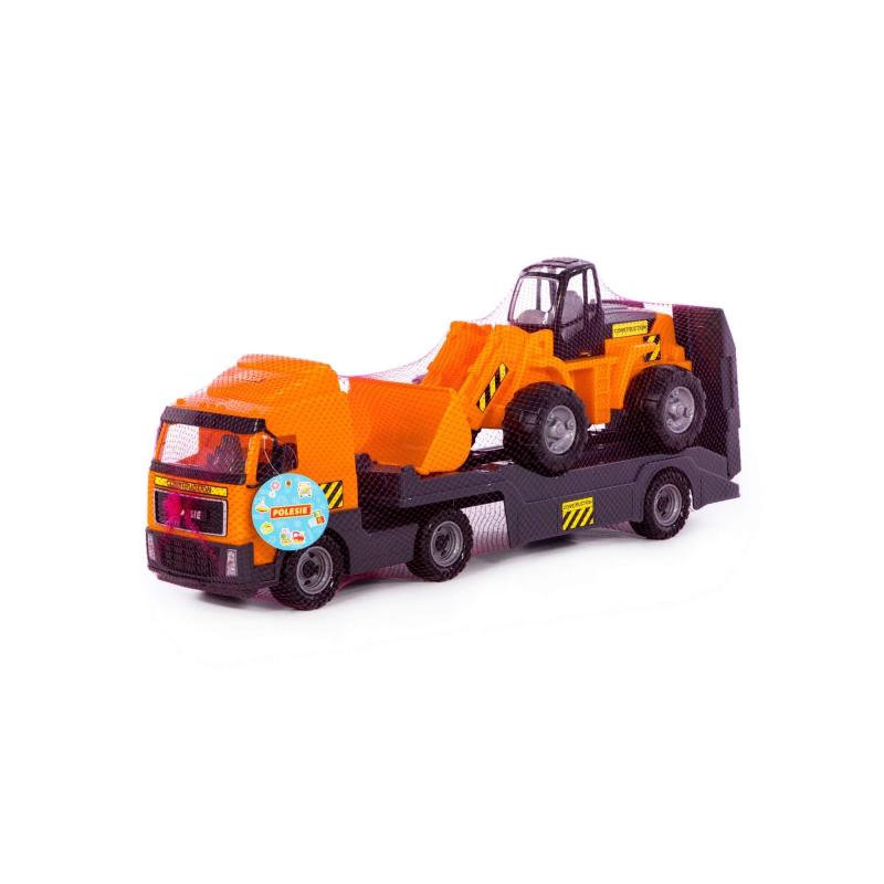 PowerTruck Truck Tieflader mit Schaufellader