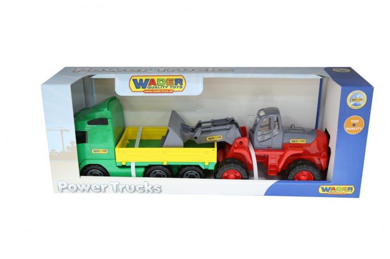 PowerTruck Pritsche und Bagger (Box)