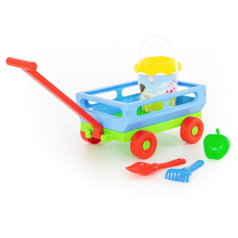 Handwagen mit Eimergarnitur und Gießer, 6-tlg. (Set Nr.420)