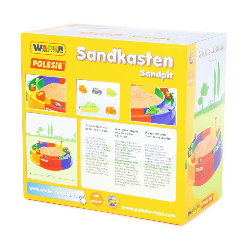 Sandkasten mit Zubehör