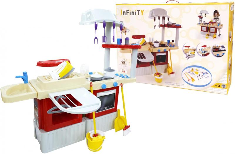 Spielküche "Infinity basic" mit Waschmaschine (box)