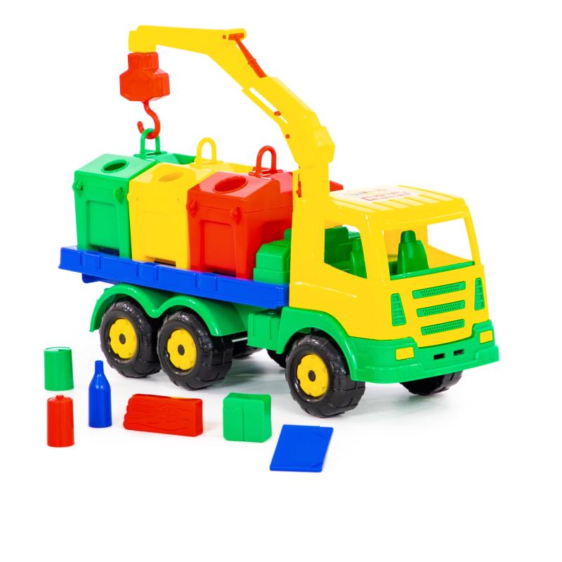 SuperTruck Müllwagen, orange