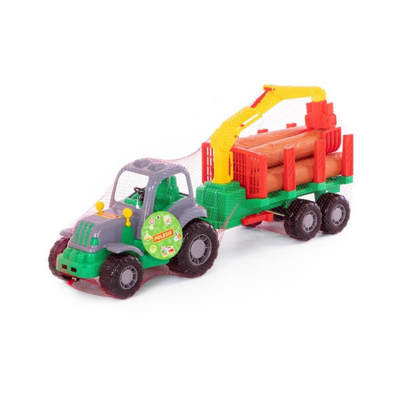 Traktor Herkules Holzfrachter