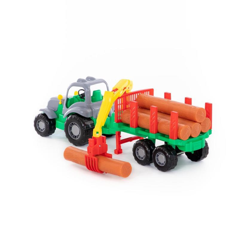 Traktor Herkules Holzfrachter