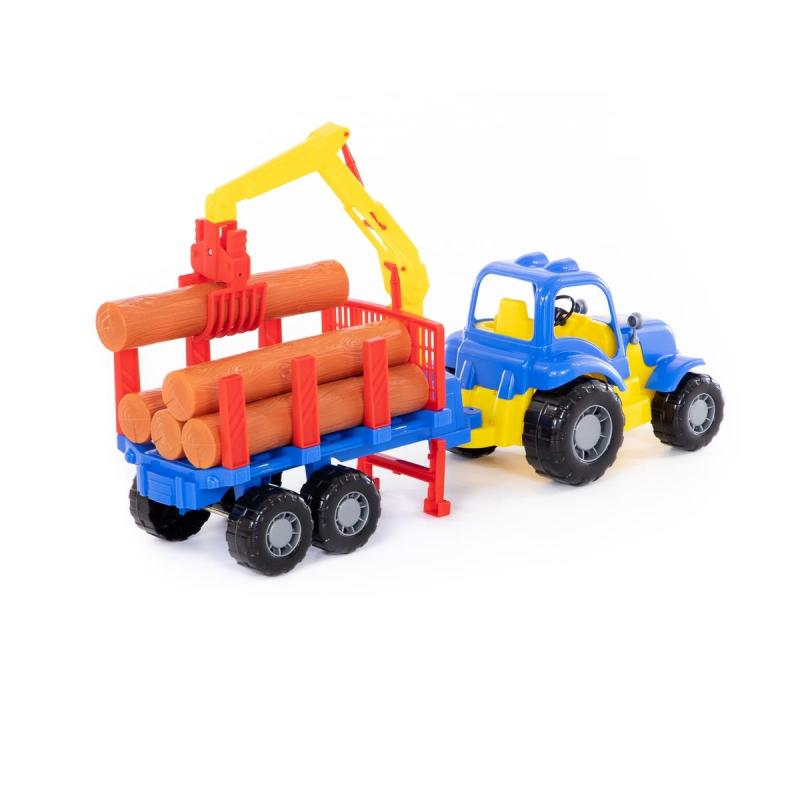Traktor Herkules Holzfrachter