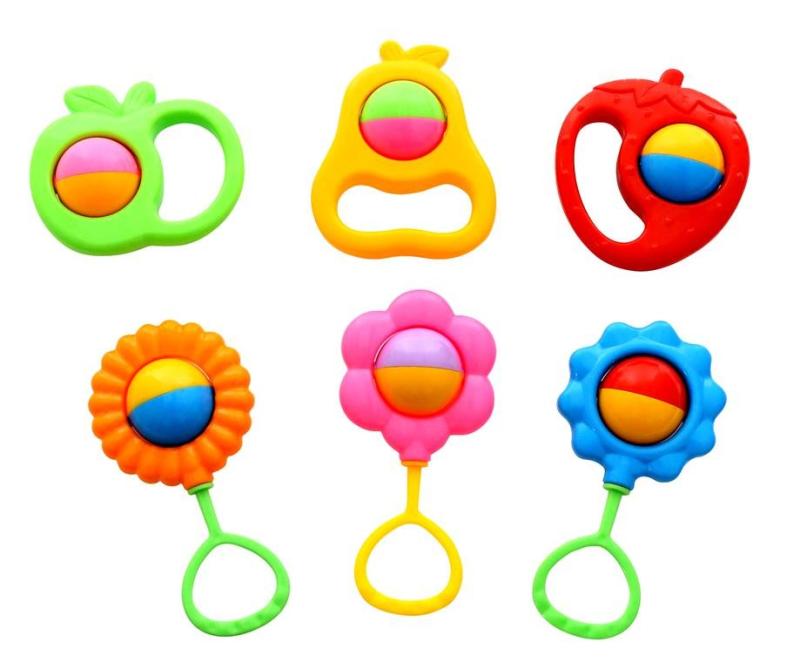 Rassel Mix, 6 Formen