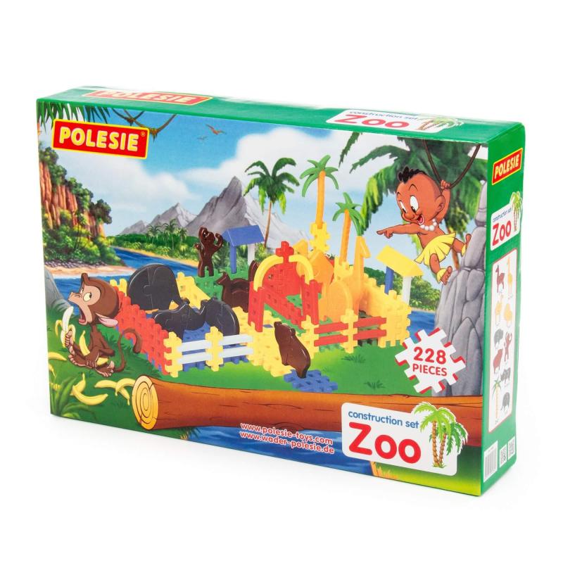 Bausteine "Zoo", 228 Teile (Box)