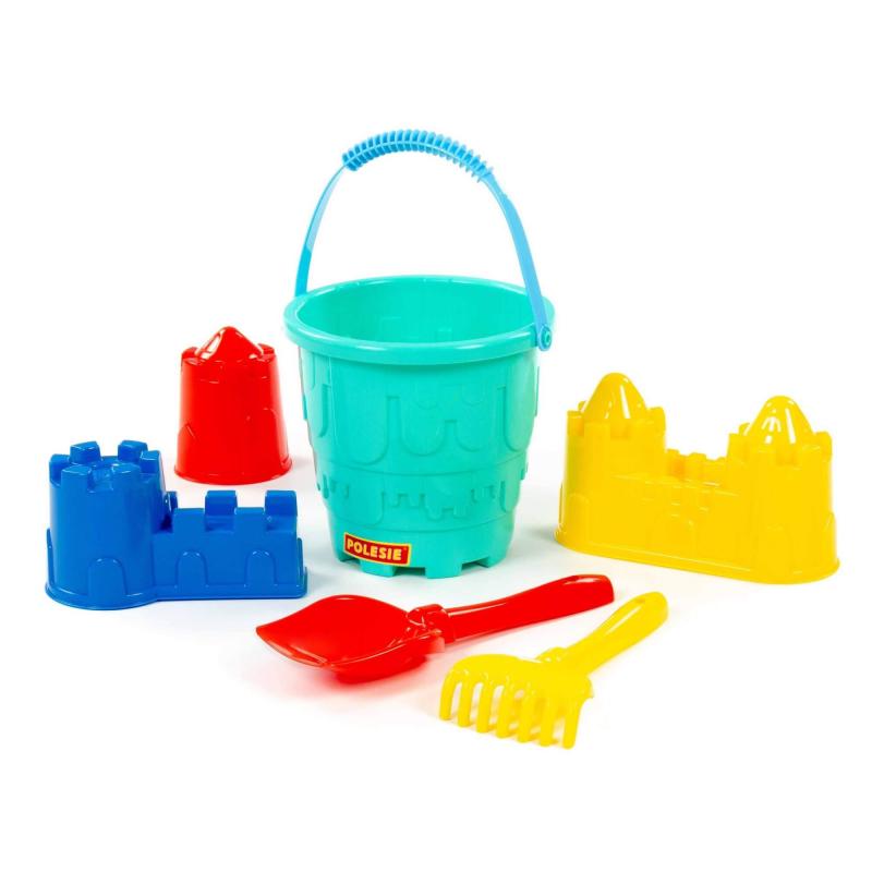 Eimergarnitur Burg groß, 6-tlg. (Set Nr.524)
