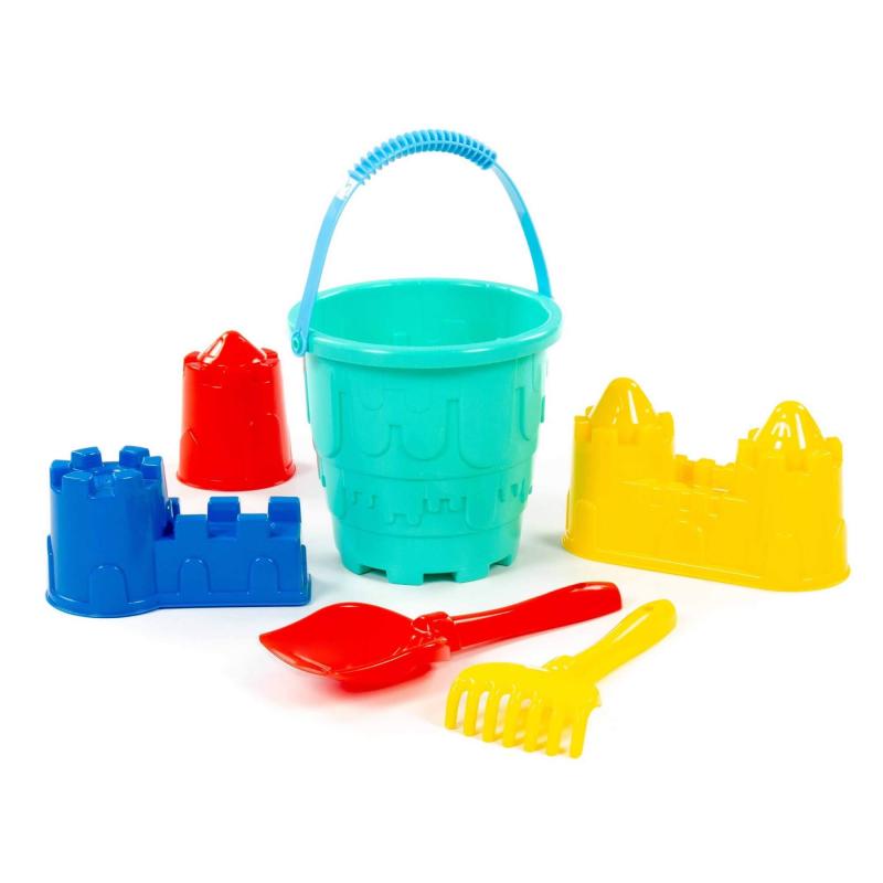 Eimergarnitur Burg groß, 6-tlg. (Set Nr.524)