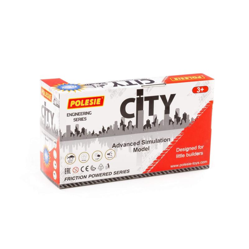 CITY Feuerwehrauto V2 mit Schwungantrieb (Box)