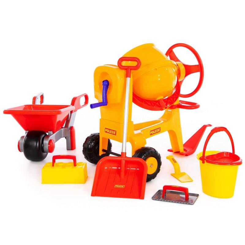 Mischmaschine mit Schubkarre und viel Zubehöhr (Set 569)