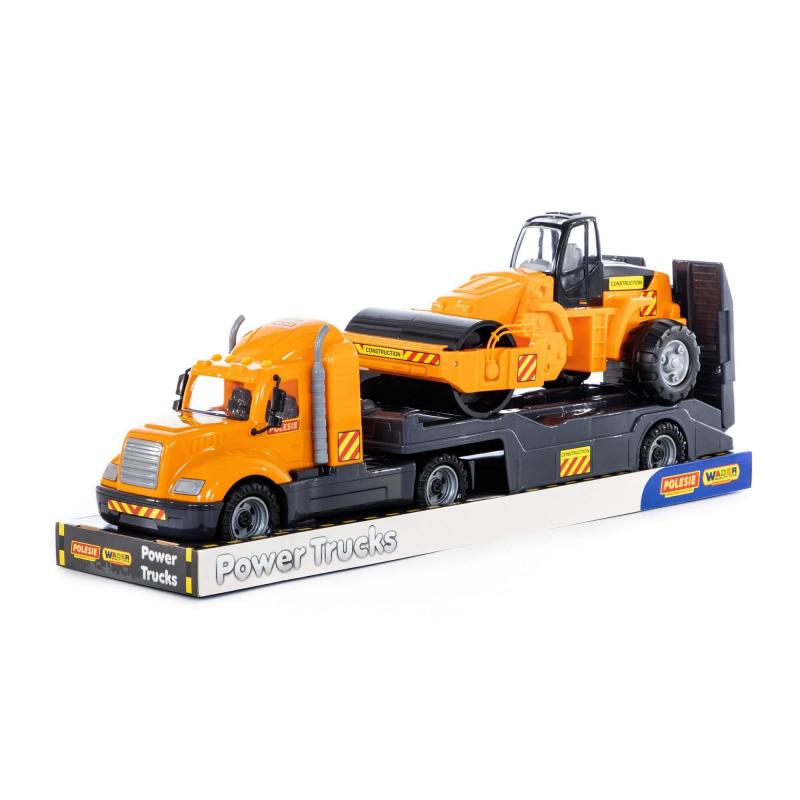 Mike Tieflader mit Strassenwalze (Tray)