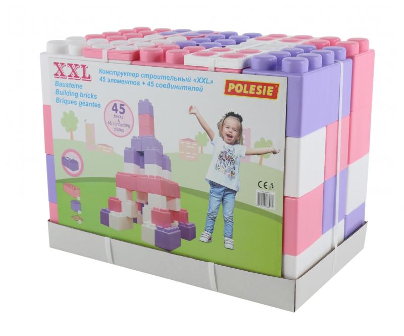 XXL-Bausteine 45-tlg, mit 45 Verbindungen