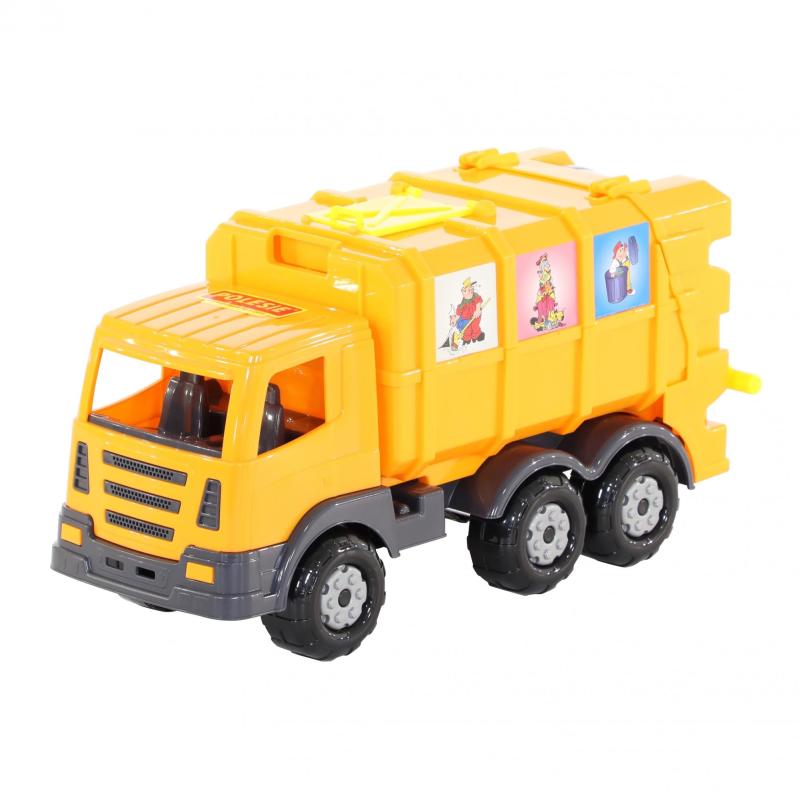 SuperTruck Müllwagen, orange