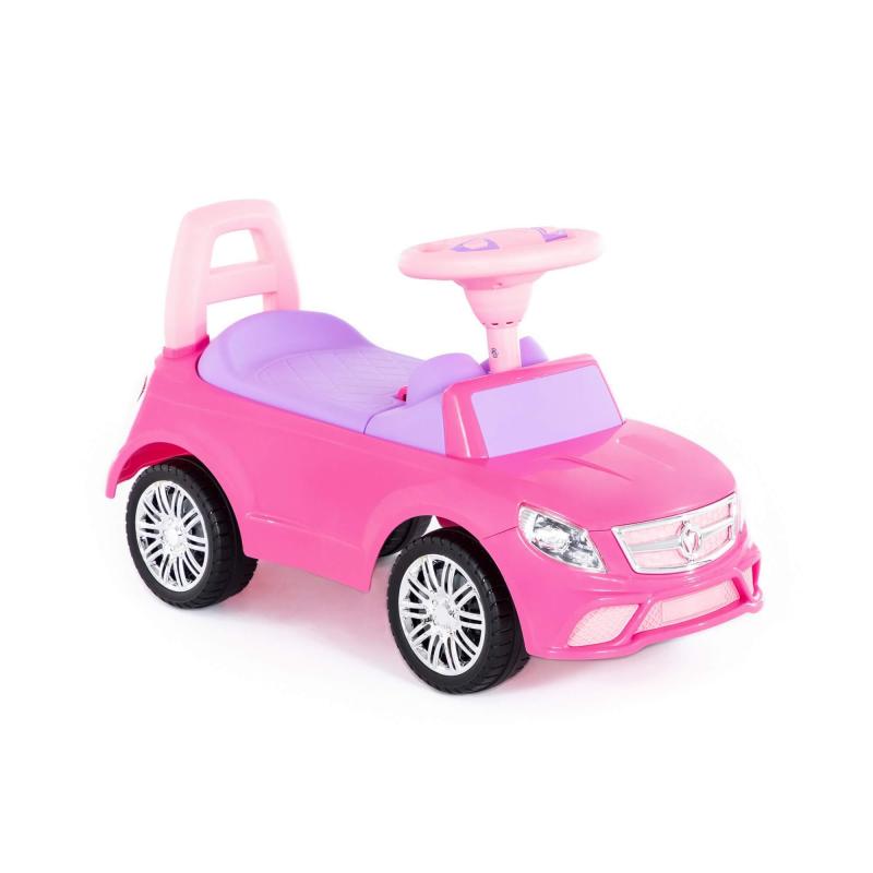 Rutscher SuperCar Nr.3, pink, mit Sound