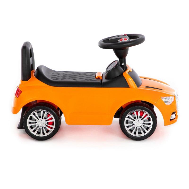 Rutscher SuperCar Nr.2, orange, mit Sound