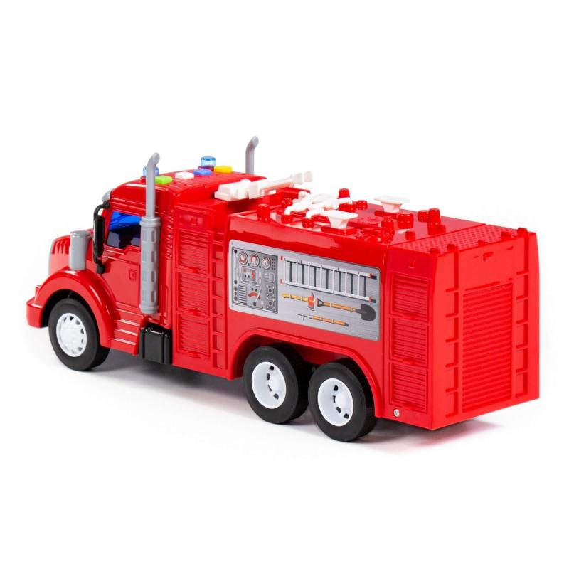 PROFI Feuerwehrauto mit Schwungantrieb (Box)