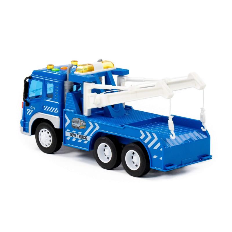 CITY Abschleppwagen mit Schwungantrieb (Box)