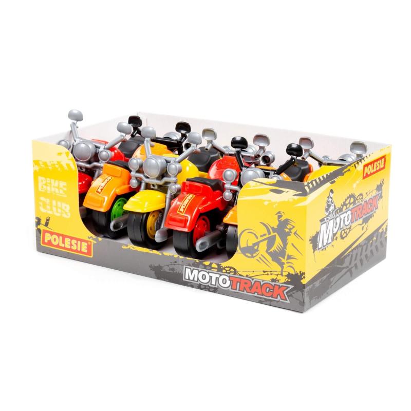 Motorrad Cross, 6 Sets (Display)