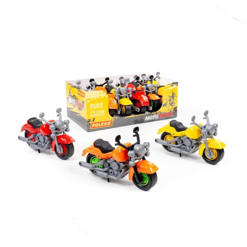Motorrad Cross, 6 Sets (Display)