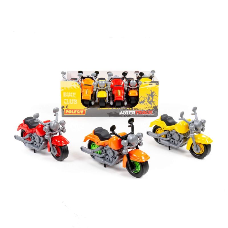 Motorrad Cross, 6 Sets (Display)
