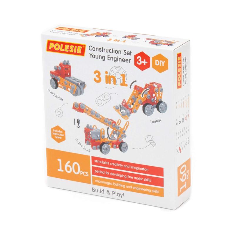 Konstruktionsset Erfinder, 160-tlg. (Box)