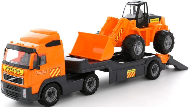 PowerTruck Truck Tieflader mit Schaufellader