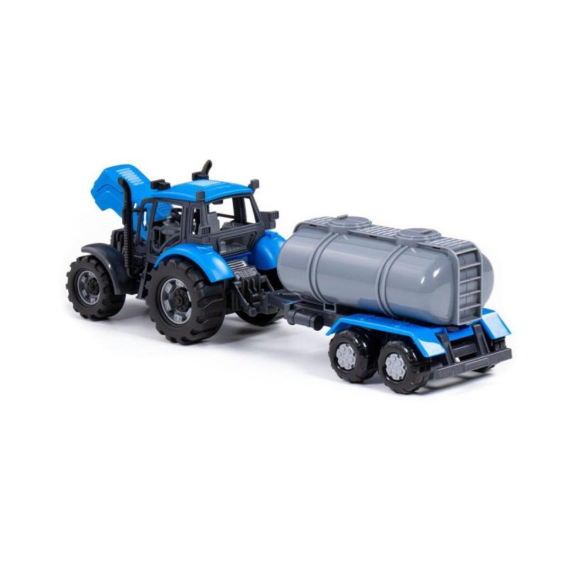 Traktor PROGRESS mit Tankanhänger, Schwungantrieb (Box)