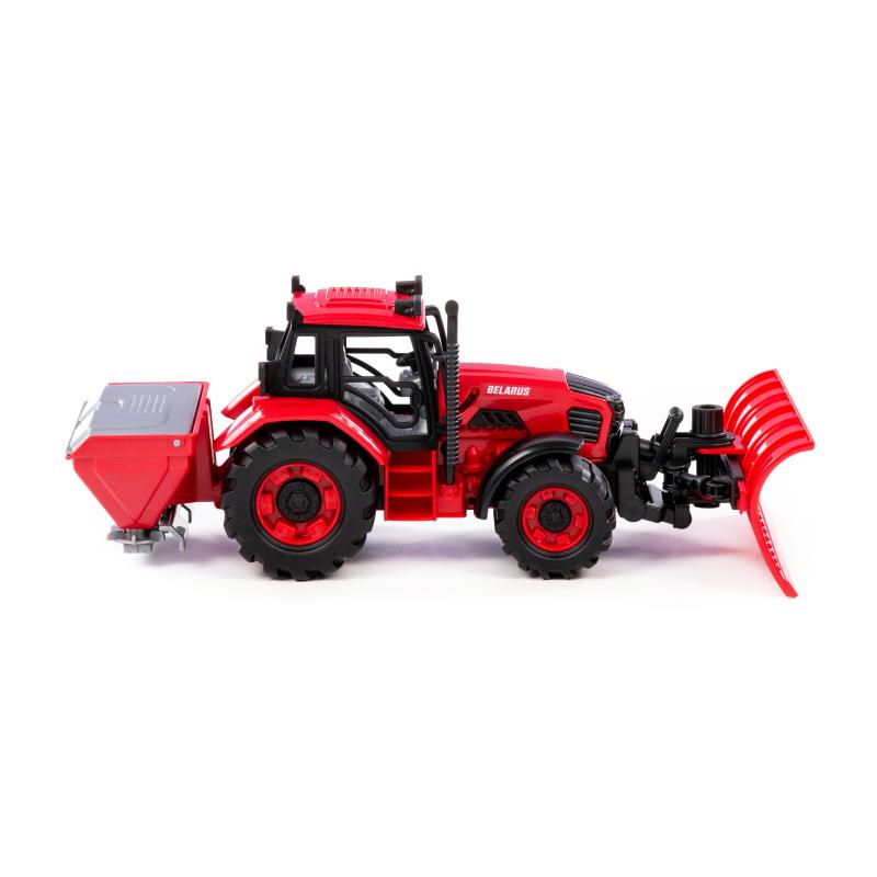 Traktor BELARUS Schneeräumer mit Salzstreuer (box)
