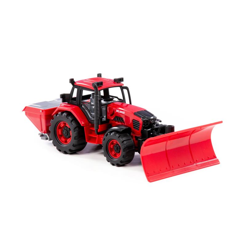Traktor BELARUS Schneeräumer mit Salzstreuer (box)