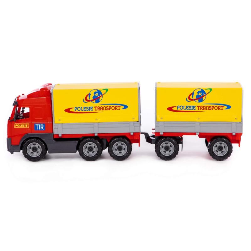 PowerTruck Pritsche mit Plane und Anhänger (Box)