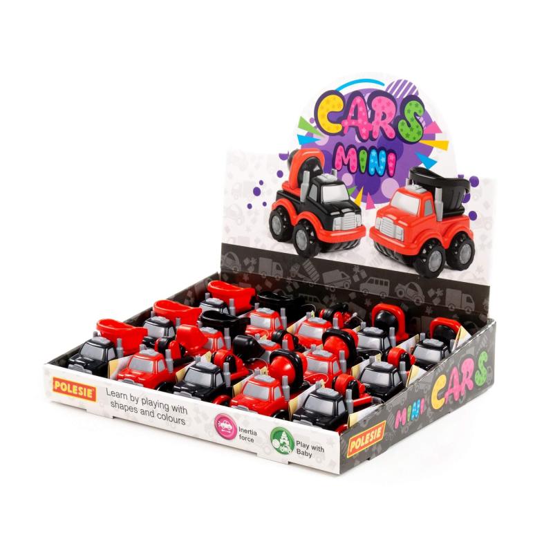 Tomas Autos mit Schwungantrieb, 15 St. im Display