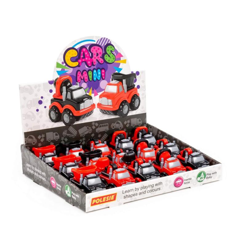 Tomas Autos mit Schwungantrieb, 15 St. im Display