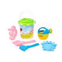 Eimergarnitur mit Motiv mit Gießkanne klein, 7-tlg. (Set Nr.356)