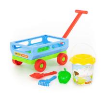 Handwagen mit Eimergarnitur und Gießer, 6-tlg. (Set Nr.420)