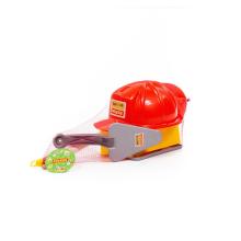 Maurerset mit Helm Kinderspielzeug Bauarbeiter Schaufel Helm 50199 WADER 7 tlg 