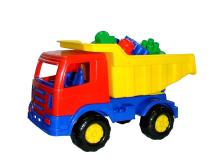 Kipper "Mirage" + Bausteine "Super-Mix" 18 Teile (Set Nr.184)